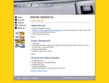 Tablet Screenshot of evermac.com
